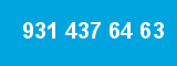 931 437 64 63 931 437 64 63